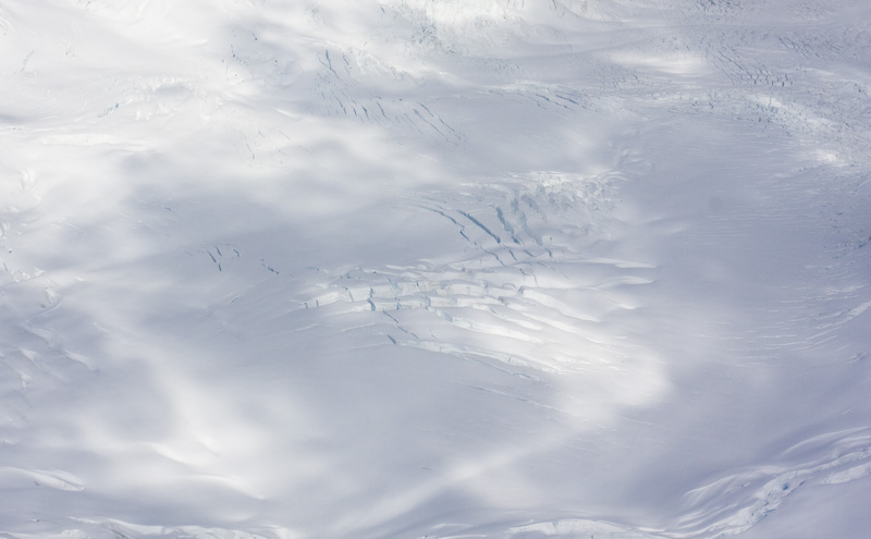 Cloud Shadows On The Fox Glacier